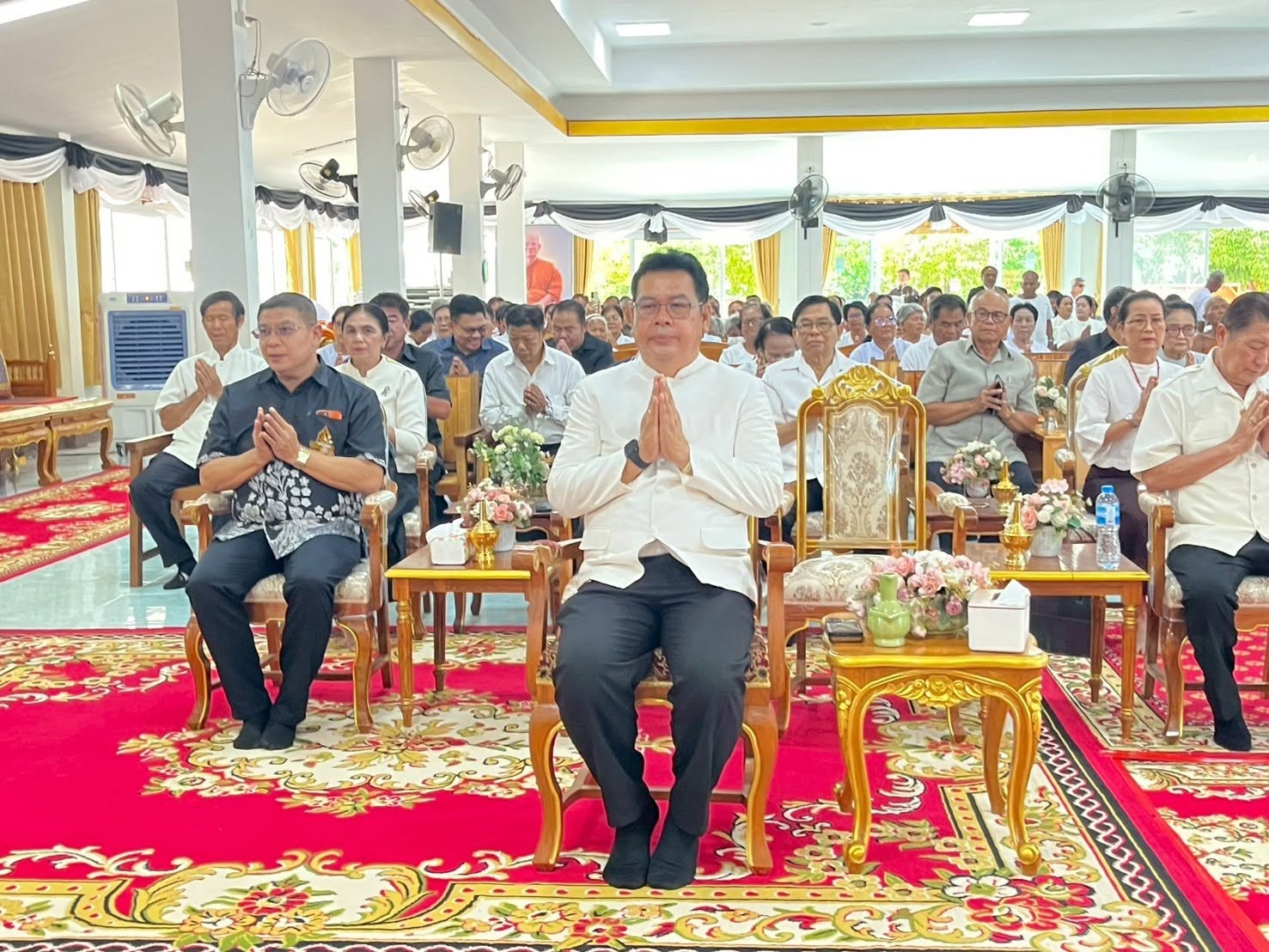 พิธีบำเพ็ญกุศล สตมวาร (100 วัน) พระครูศรีวิริยาภรณ์ อดีตเจ้าคณะอำเภอขามสะแกแสง / อดีตเจ้าอาวาสวัดบุละกอ