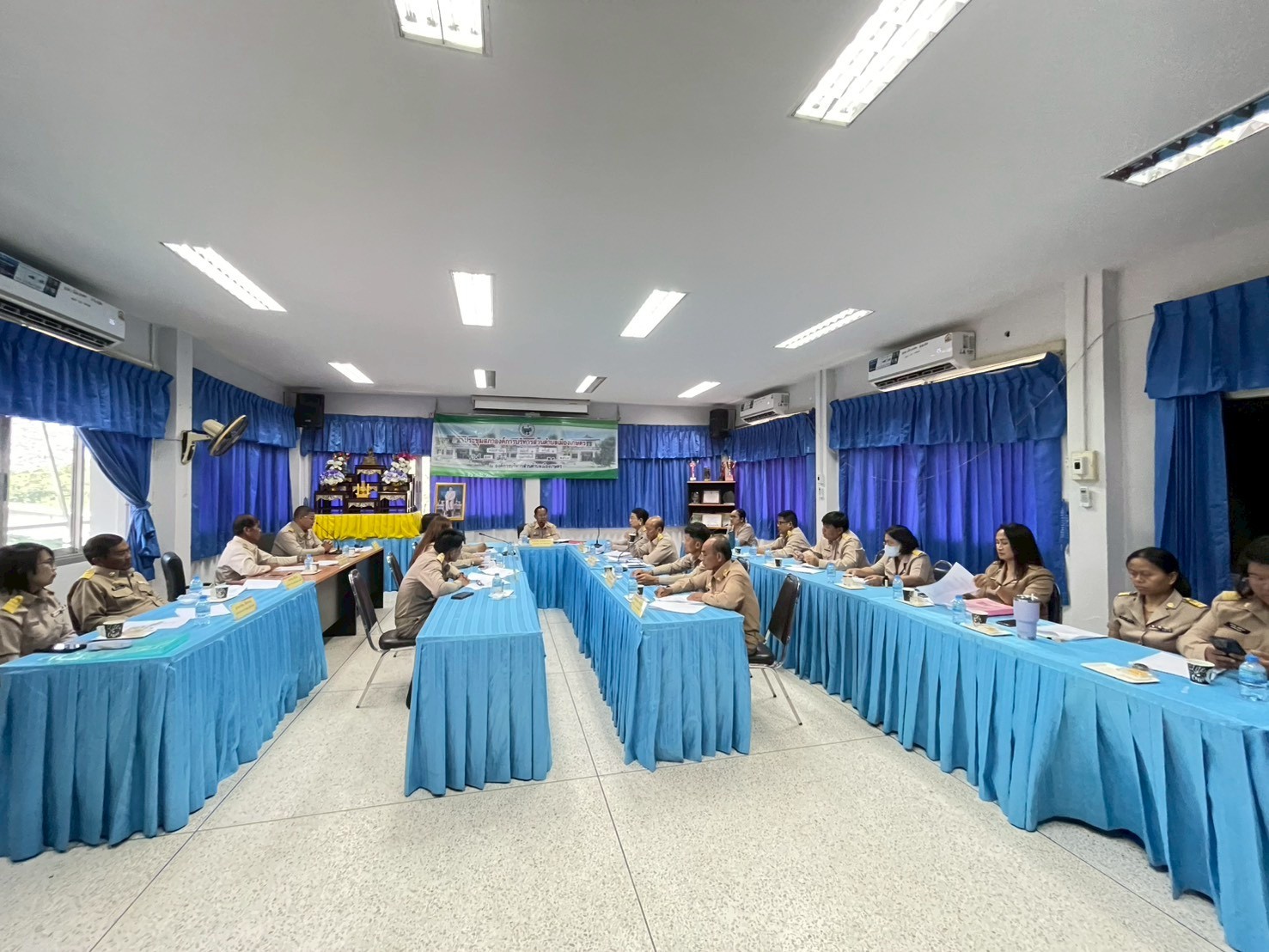 ประชุมสภาองค์การบริหารส่วนตำบลเมืองเกษตร สมัยสามัญ  สมัยที่ 1 ครั้งที่ 1 ประจำปี 2569